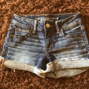 American eagle jean shorts